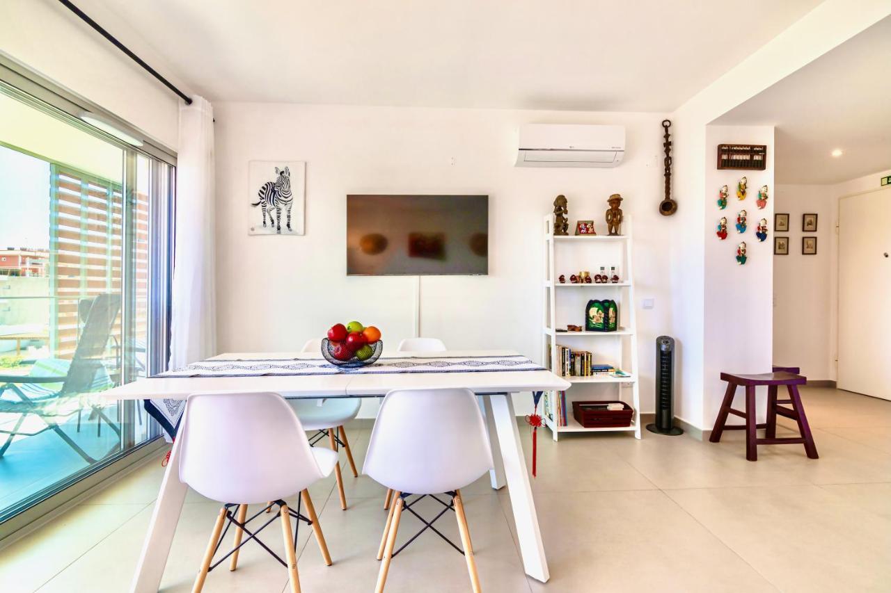 Marvell Design With Heated Pool&Gym&Playground Apartment Albufeira Ngoại thất bức ảnh